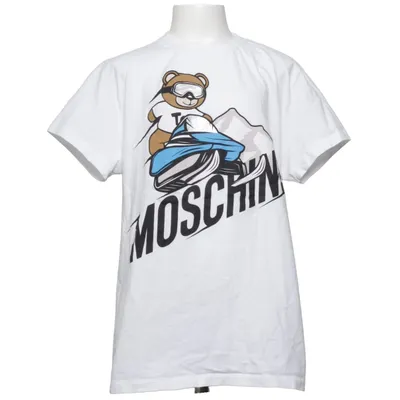 T-shirt (Vit) från Moschino Teen Bomull, Elastan