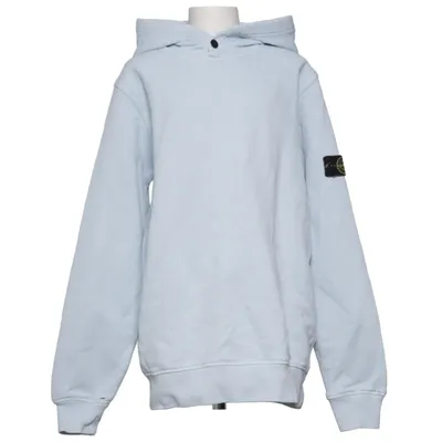 Hættetrøje (Blå) fra Stone Island Junior Bomuld