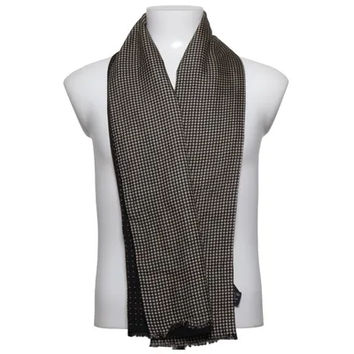 Suit scarf (Black, Beige) from Ralph Lauren Silk, Wool