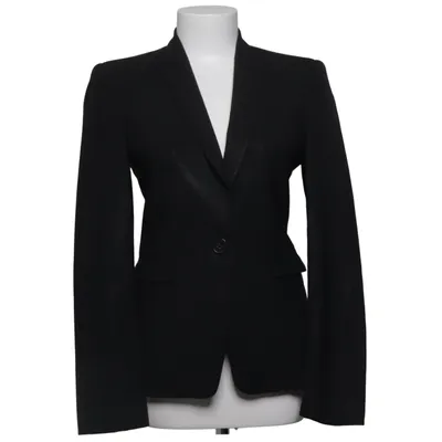 Blazer (Schwarz) von Burberry Cupro, Elasthan, Polyester, Wolle