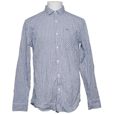 Chemise (Bleu, Blanc) de Tommy Hilfiger Denim Coton, Élasthane