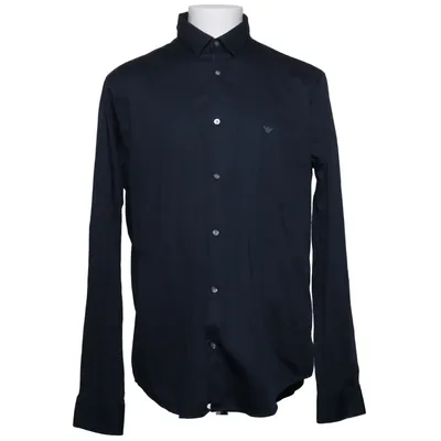 Shirt (Blue) from Emporio Armani Cotton, Elastane