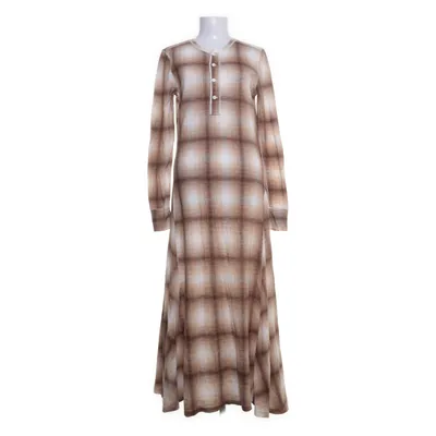 Maxi jurk (Wit, Bruin) van Denim & Supply Ralph Lauren Katoen