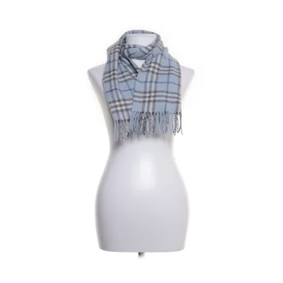 Sjaal (Blauw, Wit, Grijs) van Burberry Kasjmier