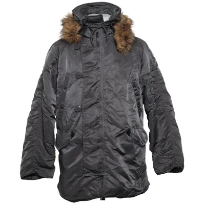 Parkas (Grå, Grön) från Alpha Industries Nylon, Polyester