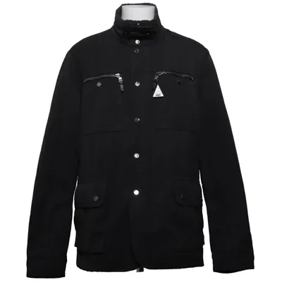 Down jacket (Nicolas) from Moncler Cotton, Leather, Polyamide, Down