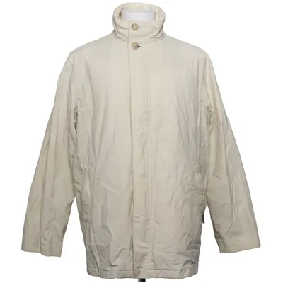 Jacket (Beige) from Burberry Cotton, Polyamide, Polyester, Viscose