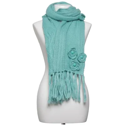 Écharpe (Vert) de Kenzo Jeans Mohair, Polyamide