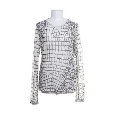 Top (White, Black) from Roberto Cavalli Linen