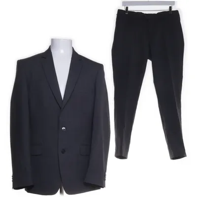 Kostym (Grå) från Ted Bernhardtz Polyester, Ull