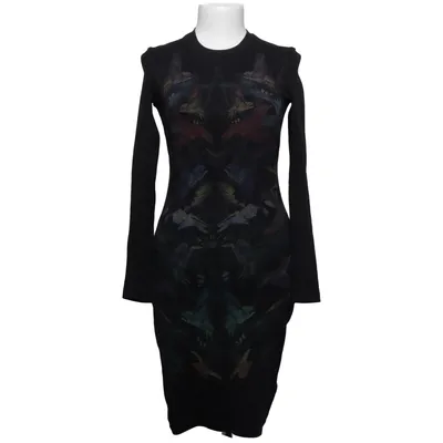 Robe (Noir, Multicolore) de McQ by Alexander McQueen Coton, Élasthane, Modal