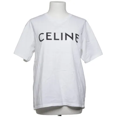 T-shirt (Blanc) de Celine Coton