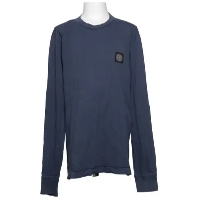 T-shirt à manches longues (Bleu) de Stone Island Junior