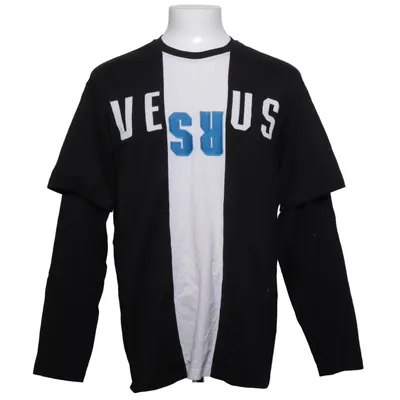 Lange mouwen shirt (Zwart) van Versus Versace Katoen, Polyester