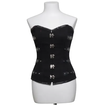 Corset (Noir) de Burleska Coton