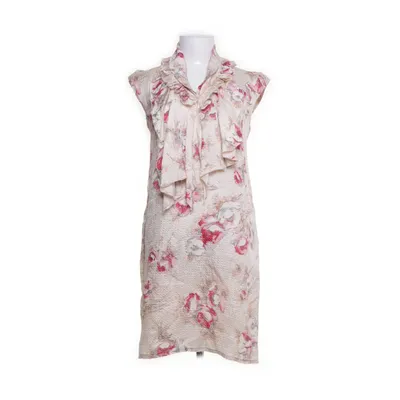 Dress (White, Multicolored) from Marni Linen, Silk