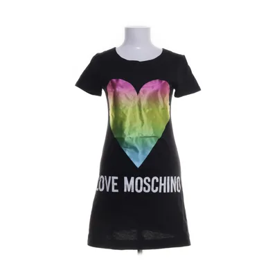 Klänning (Svart, Flerfärgad) från Love Moschino Bomull