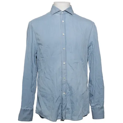 Denim blouse (Blauw) van Brunello Cucinelli Katoen