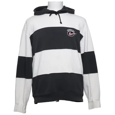 Hættetrøje (Sort, Hvid, Flerfarvet) fra Nike x Supreme Bomuld, Polyester