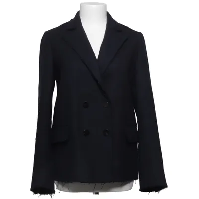 Blazer (Blue) from Helmut Lang Cupro, Wool