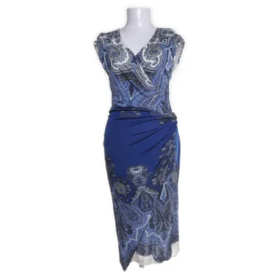 Omlottklänning (Blå, Vit, Flerfärgad) från Roberto Cavalli Viskos