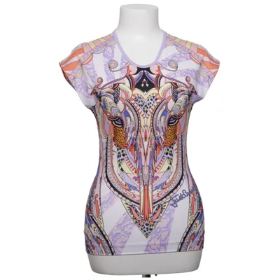 T-shirt (White, Blue, Pink) from Roberto Cavalli