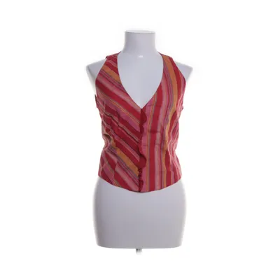 Suit vest (Red, Multicolored, Yellow, Pink, Orange, Purple) from Kenzo Jungle Cotton, Linen, Polyester