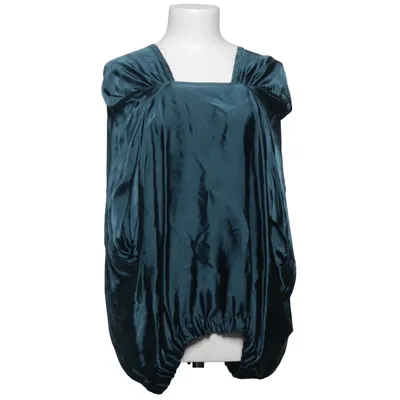 Haut (Bleu) de Lanvin Soie, Viscose