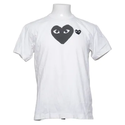 T-shirt (Hvid) fra Comme des Garçons PLAY Bomuld