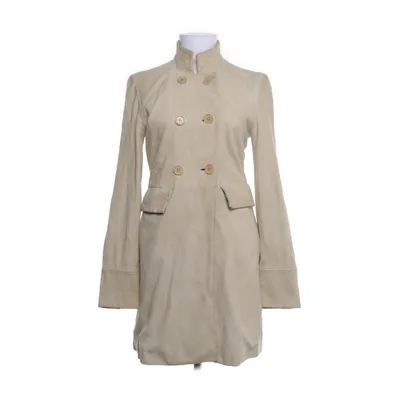 Læderfrakke (Beige) fra Diane von Furstenberg Læder