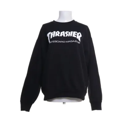 Collegetröja (Svart) från Thrasher Bomull, Polyester
