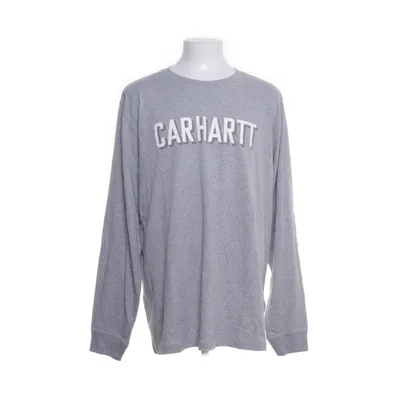 Langærmet t-shirt (Grå) fra Carhartt Bomuld, Polyester
