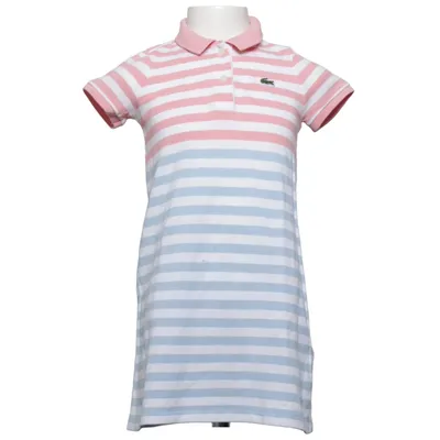 Robe polo (Rose, Bleu, Blanc) de Lacoste Coton