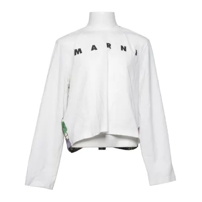 Langærmet t-shirt (Hvid, Flerfarvet) fra Marni Bomuld