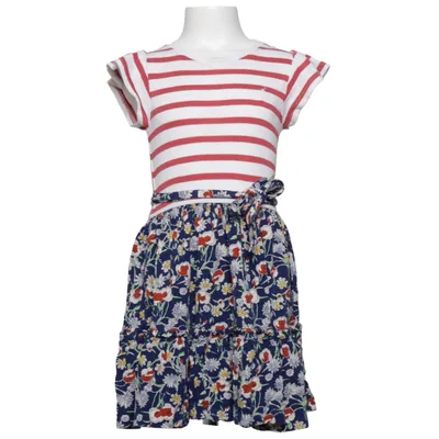 Kjole (Blå, Rød, Hvid) fra Polo Ralph Lauren Bomuld, Modal