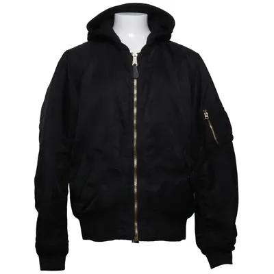 Bomberjack (Zwart) van Alpha Industries Katoen, Elastaan, Nylon, Polyester