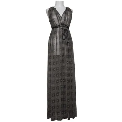 Maxi dress (Black, Beige) from 3.1 Phillip Lim Silk