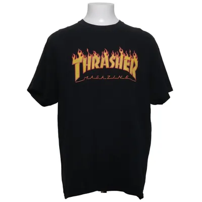 T-shirt (Schwarz) von Thrasher Baumwolle
