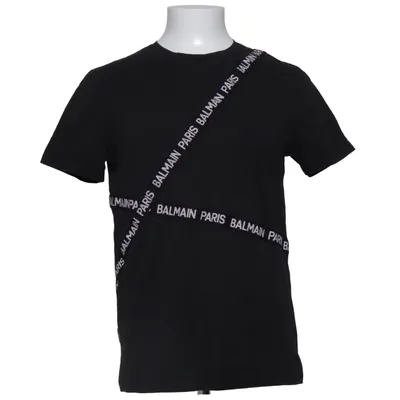 T-shirt (Zwart) van Balmain