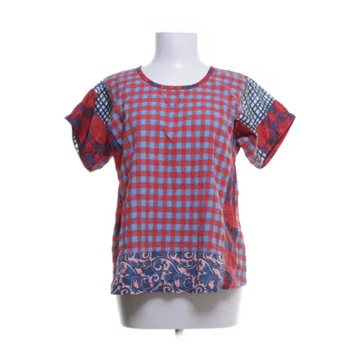 Top (Rood, Blauw) van Marc by Marc Jacobs Acetaat, Zijde, Polyester, Katoen