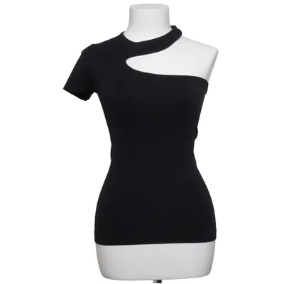 Top (Black) from Helmut Lang Elastane, Polyamide