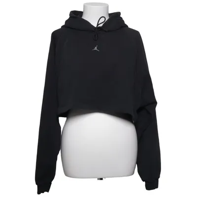 Huvtröja (Svart) från Jordan Bomull, Polyester