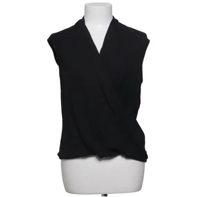 Top (Sort) fra Helmut Lang Elastan, Viscose, Uld