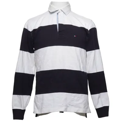Rugbytrøje (Blå, Hvid) fra Tommy Hilfiger Bomuld