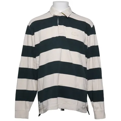 Rugby shirt (Groen, Beige) van Lacoste Katoen, Elastaan