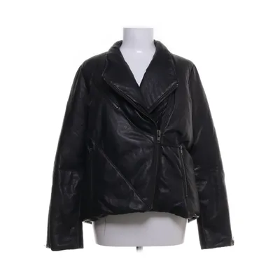 Bikerjacka (Svart) från Helmut Lang Dun, Nylon, Skinn