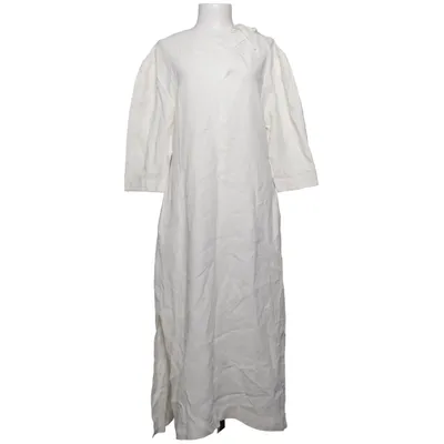 Jurk (Wit) van Jil Sander Linnen