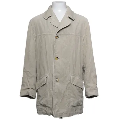 Jas (Beige, Grijs) van Burberry Katoen, Polyester
