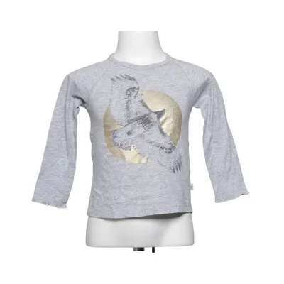Long sleeve T-shirt (Gray, Gold) from Stella McCartney Kids Cotton