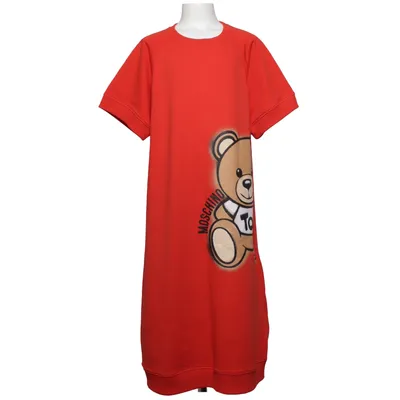 Klänning (Röd) från Moschino Teen Bomull, Elastan